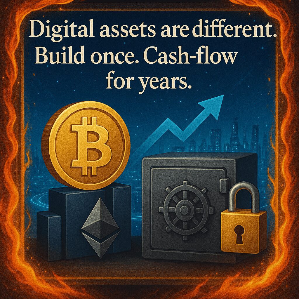 Digital Assets building Cashflow Digital Assets building Cashflow
