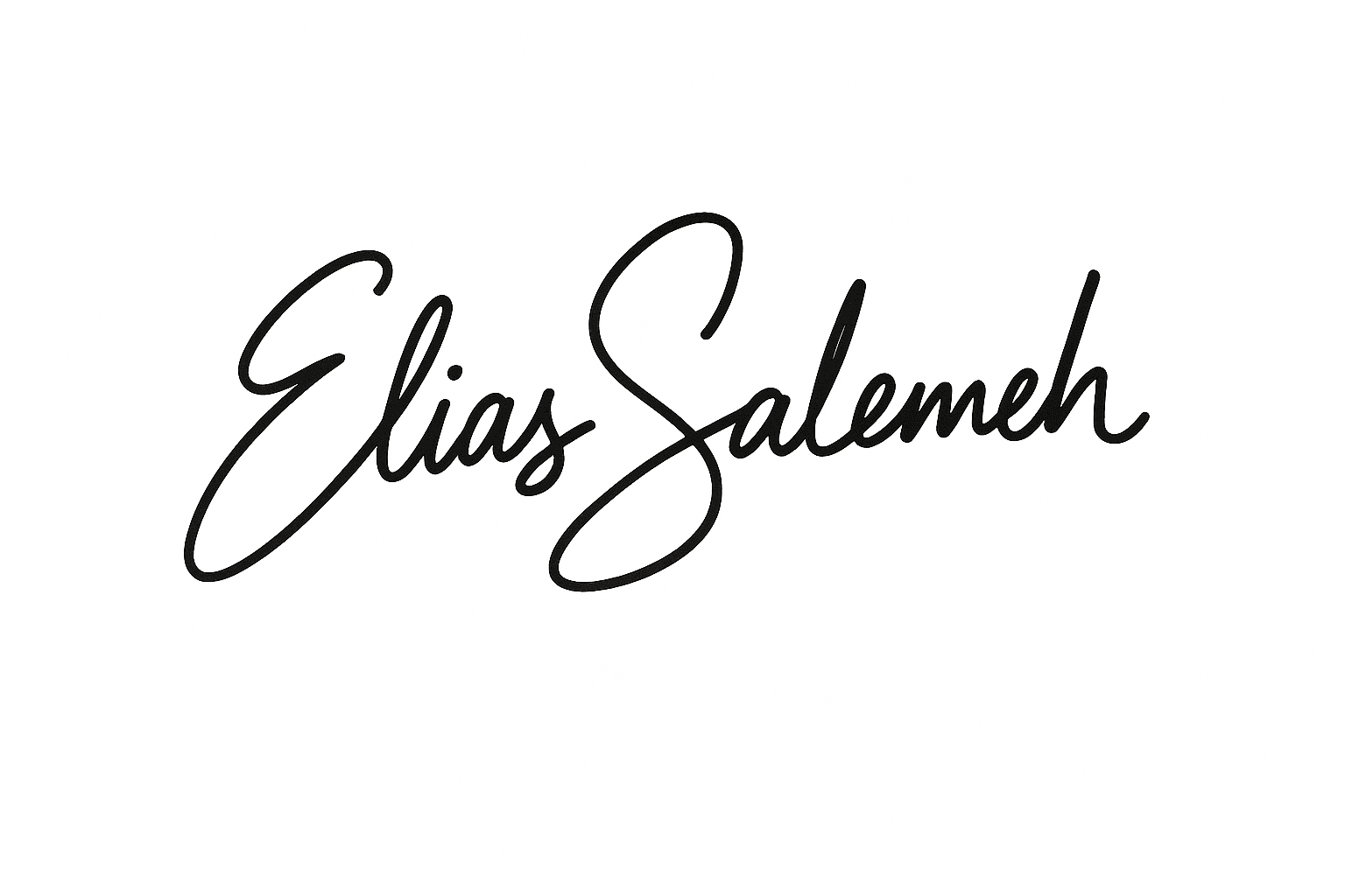 Elias Salemeh Signature
