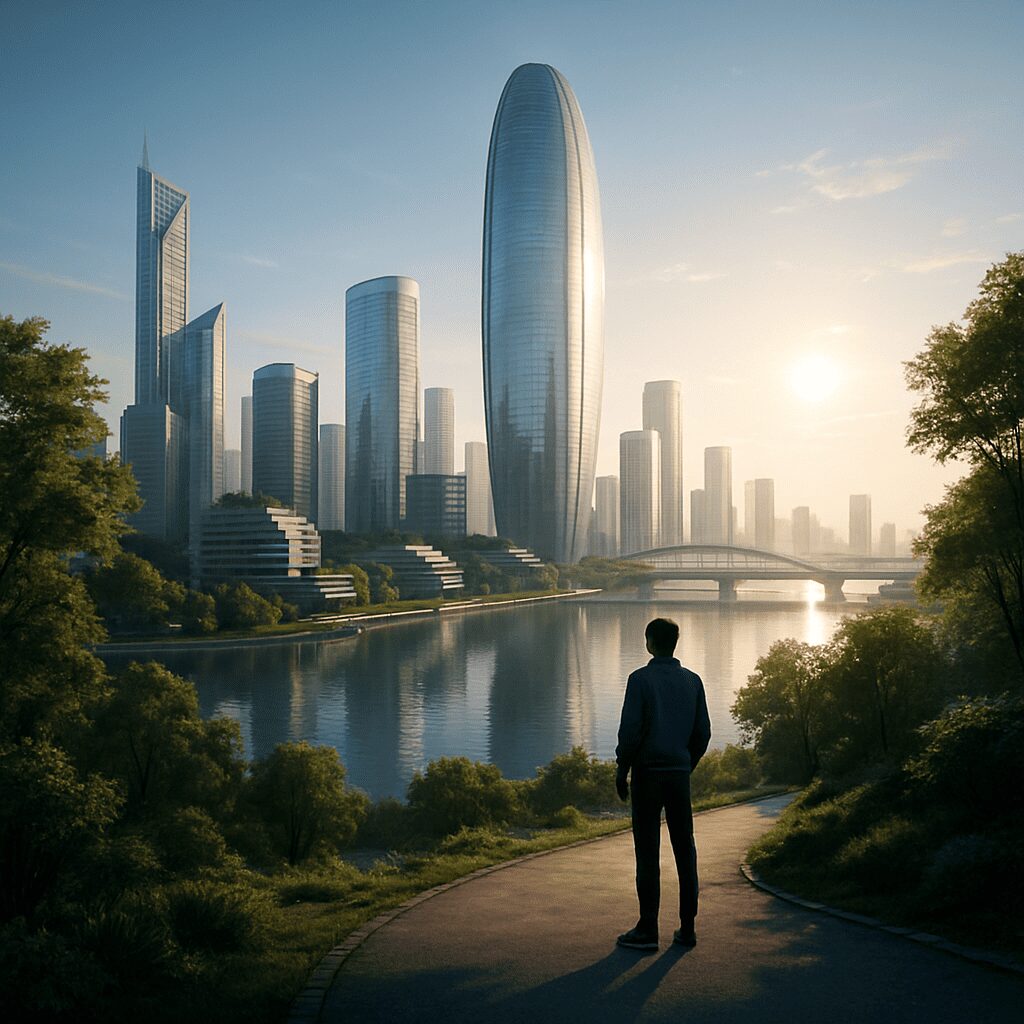 Hyper-realistic version of future