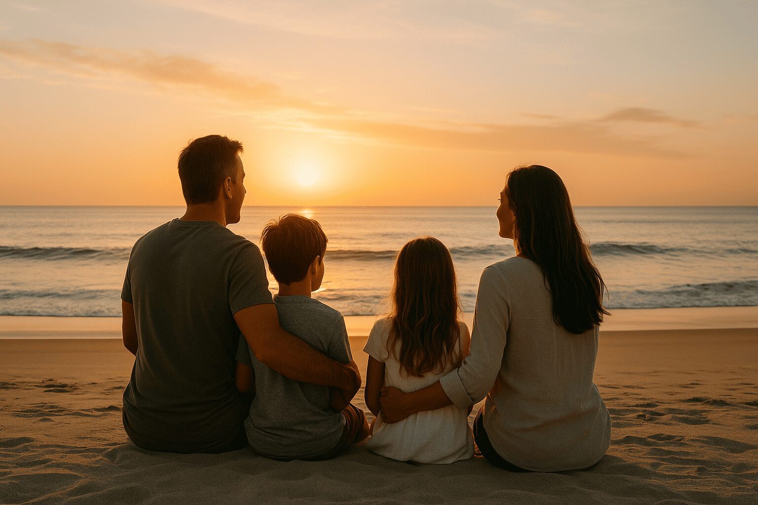 Relaxing Time with Family